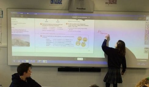 Los estudiantes del Colegio Caude mejoran sus resultados con Promethean