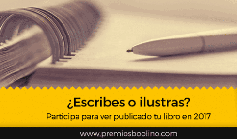 ¿Quieres publicar tus cuentos y libros? ¡Preséntate a los Premios Boolino de Literatura Infantil y Juvenil! 2