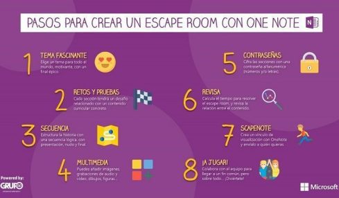 Montar un escape room con Onenote