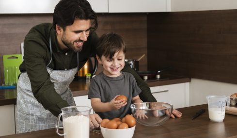 cocinar en familia