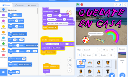 programación con scratch