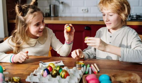 Manualidades con huevos de Pascua