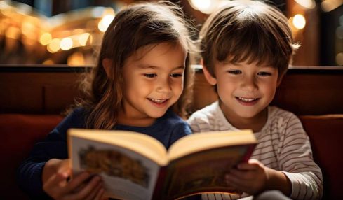 libros en mayúscula